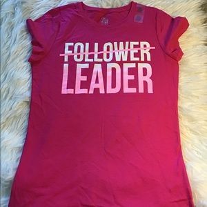 Girls Pink Short Sleeve T-shirt